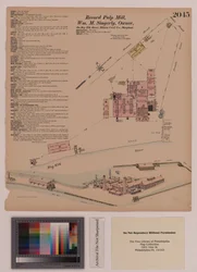 Record Pulp Mill, Elkton, Maryland, Hexamer General Surveys, 1808