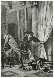 Scene fra Hamlet, 19. århundre