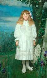 Frøken Catherine Howard, ca. 1904 (olje på lerret)