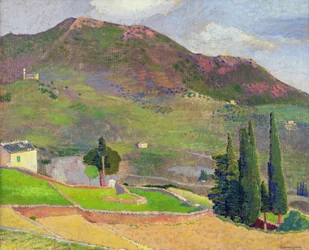 Mount Ste. Victory (olje på lerret)