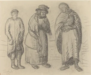 Tre figurer, 1913.