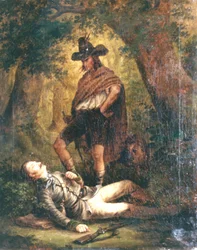 1852 – Den skuddskjeggete skogvokteren, redigert