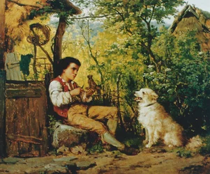 1858 – En spirende Michelangelo, Galerie Paffrath