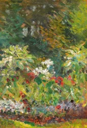 Blomstrende hagebed