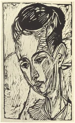 Grafikken til Ernst Ludwig Kirchner frem til 1924, fra Gustav Schiefler bind I til 1916..., 1926.