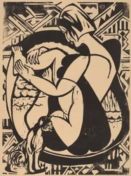 Kvinne i badekaret, 1936.