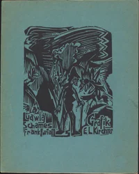 Ludwig Schames Frankfurt a M Grafik E L Kirchner (Ludwig Schames Frankfurt a M Graphic Art E L Kirchner)
