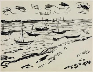 Forankrede fiskebåter (Fehmarn)