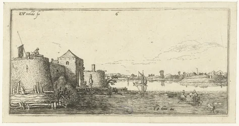 Fort med forsvar av Tholen på Schelde Landskap (serietittel)