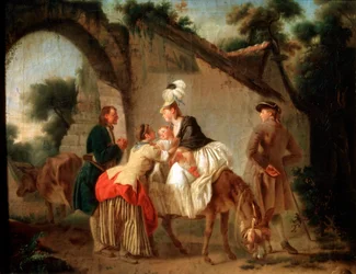 Farvel til den våte sykepleieren, 1777.