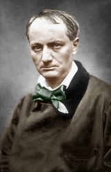 Charles Baudelaire, ca. 1866 (håndfarget bilde)