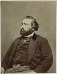 Portrett av Léon Gambetta (1838-1882), politiker