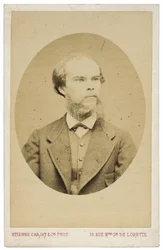 Portrett av poeten Paul Verlaine 1844-1896, ca. 1870