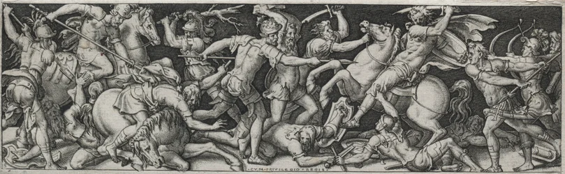 Kamper og triumfer, sannsynligvis 1560-tallet.