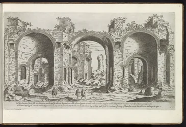 Ruinene av badene i Caracalla i Roma Gamle bygninger (serietittel) I vestigi dell