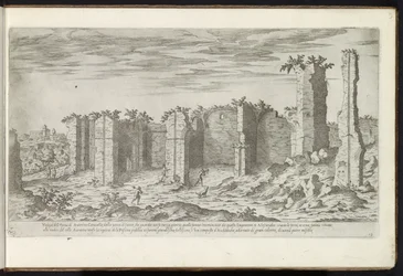 Ruinene av badene i Caracalla i Roma Gamle bygninger (serietittel) I vestigi dell