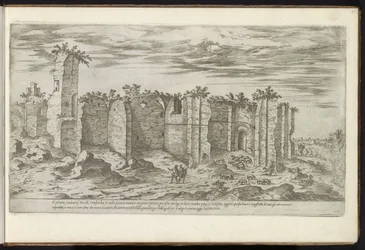Ruinene av badene i Caracalla i Roma Gamle bygninger (serietittel) I vestigi dell