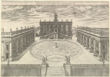 Utsikt over den romerske hovedstaden, 1569