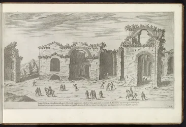 Diokletians bad i Roma Gamle bygninger (serietittel) I vestigi dell