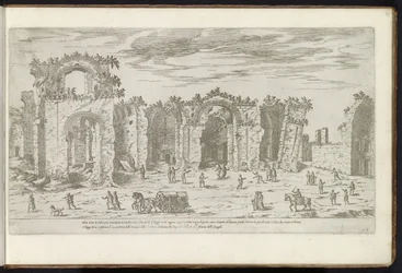 Diokletians bad i Roma Gamle bygninger (serietittel) I vestigi dell