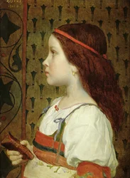 Overhode for et barn, 1866