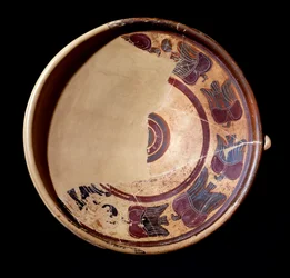 Terrakottaplate som representerer dyr, 600-590 f.Kr