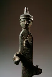 Haruspice, bronseskulptur, 3. århundre f.Kr
