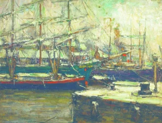 Vinter i havnen