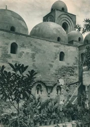 San Giovanni degli Eremiti-kirken, Palermo, Sicilia, Italia, 1927.