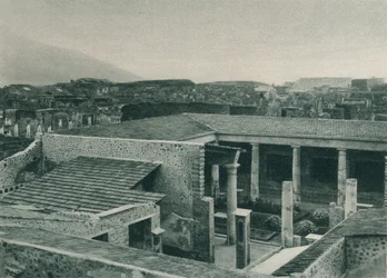 House of the Vettii, Pompeii, Italia, 1927