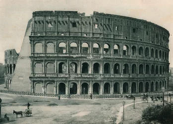 Colosseum, Roma, Italia, 1927