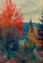 Høstfarger, Valdres