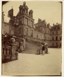 Fontainebleau - Avskjedens gårdsplass