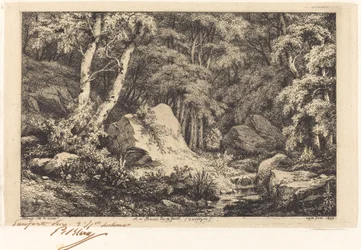 Ved forkastningens ravine, Auvergne (Kravinen ved Auvergne)