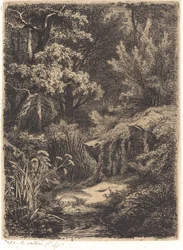 Le petit ruisseau The Little Brook, utgitt 1849.