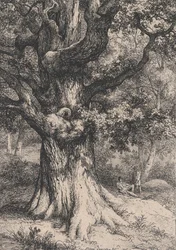 The Charlemagne, Oak Tree with an Eagle