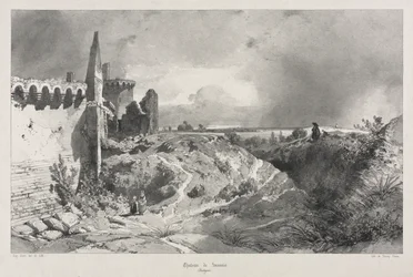 Pittoreske og romantiske reiser i det gamle Frankrike. Bretagne: Chateau de Susinio
