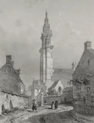 Pittoreske og romantiske reiser i det gamle Frankrike. Bretagne: Roscoff-kirken