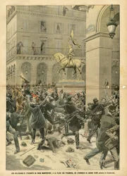 Illustrasjon av Eugene Damblans (1865-1945) i Le Pelerin