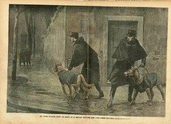 Illustrasjon av Eugene Damblans (1865-1945) i Le Pelerin