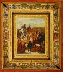 I hagene i Versailles gir Puget statuen sin av Milon av Croton til kong Ludvig XIV …