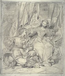 Dame og kavaler, n.d.