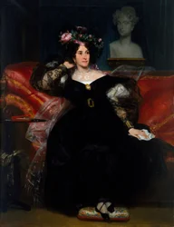 Portrett av Madame Jules-Antoine Droz, 1833