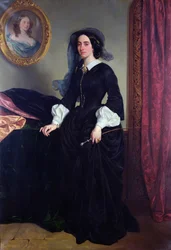Portrett av Marie Deveria, 1856