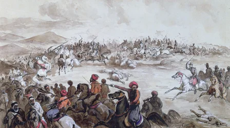 Fange av Abd el-Kader-stammen (1808-83) av Henri d