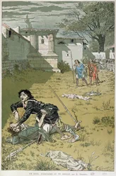 En rettsduell i Merovingian Times, 1888