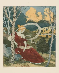 In the Woods, ca 1899.