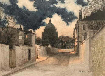 Stjernenatt over Montmartre, 1897.