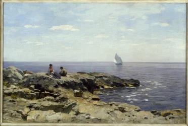 E. Dücker, På kysten