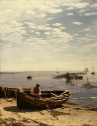 E. Dücker, strand ved Østersjøen